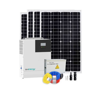 Tấm năng lượng mặt trời Poly 3KW-20KW và tường điện với pin Lithium
