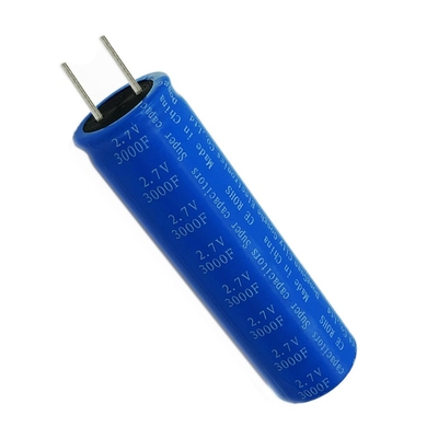 Thiết bị gia dụng Siêu tụ điện Pin lưu trữ năng lượng 4.2V 4000F với loại xuyên tâm