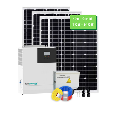 Hệ thống năng lượng mặt trời hỗn hợp Multiscene Siêu di động 5KW 10KW 20KW cho gia đình