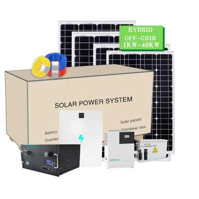 MPPT 1500W Hệ thống điện mặt trời dân dụng có thể tái tạo thực tế
