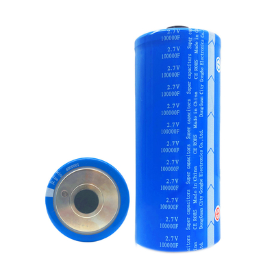 Đồ chơi điện tử 100000 Farad mật độ cao Pin siêu tụ điện 2.7v 100000f