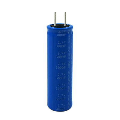 Hình trụ Telecom 18650 Siêu tụ điện 2.7V Siêu tụ điện Lưu trữ năng lượng mặt trời
