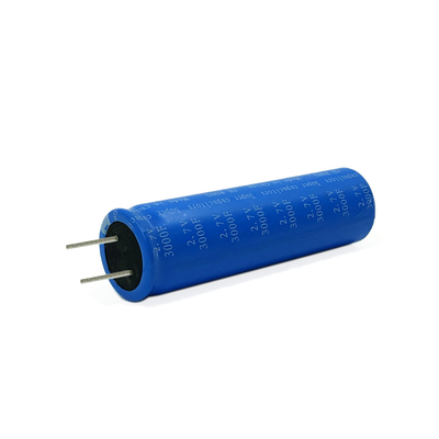 Trang chủ Năng lượng mặt trời Pin siêu tụ điện 2.7V 3000F Loại xuyên tâm di động