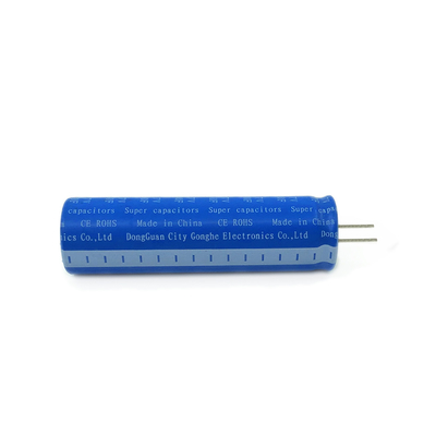 Trang chủ Năng lượng mặt trời Pin siêu tụ điện 2.7V 3000F Loại xuyên tâm di động