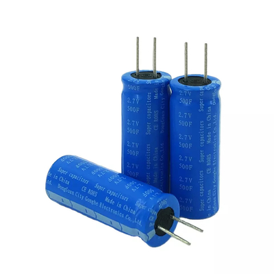 Pin siêu tụ 0,25A thực tế cho thiết bị đầu cuối xuyên tâm lưu trữ năng lượng mặt trời
