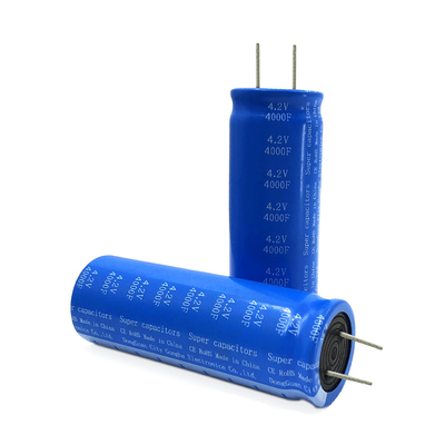 Tế bào siêu tụ điện IEC 4.2V 4000F cho hệ thống ánh sáng mặt trời