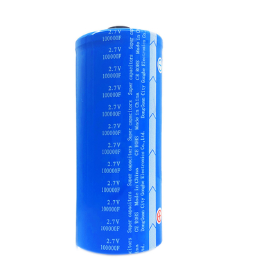 Tế bào siêu tụ điện 100000F 2.7V Farad 60x138mm để lưu trữ năng lượng