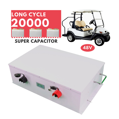 Pin siêu tụ điện Graphene 48v có thể tùy chỉnh cho xe chơi gôn và xe điện