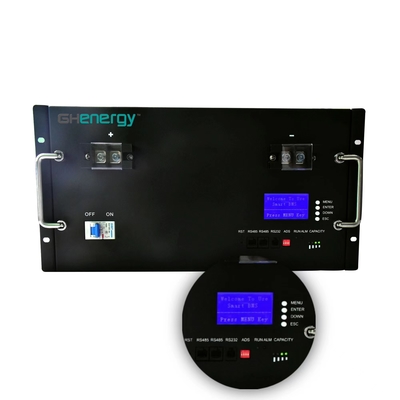 Bộ pin Lithium siêu di động BMS, Pin Lithium Ion 48V 50Ah bền