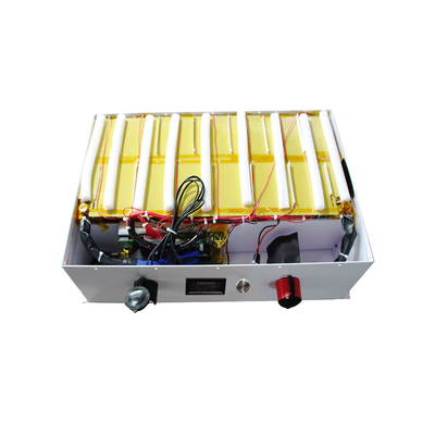 Hệ thống pin viễn thông Graphene có thể sạc lại Màu bạc 48V DC