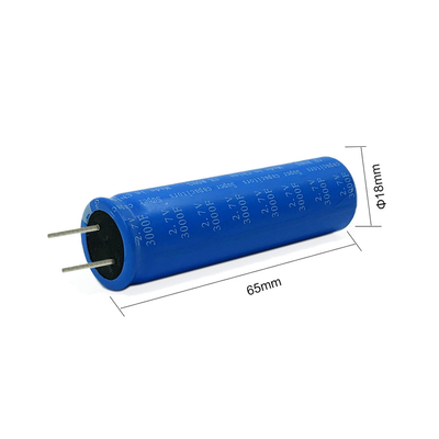 Pin siêu tụ điện Graphene 2.7V 3000F 18650 để thu năng lượng mặt trời tốc độ cao