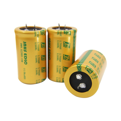 Tụ điện siêu tụ Cell Snap trong 2,7 Volt 500 Farad Thay thế pin