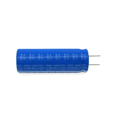 C424000R Lưu trữ năng lượng / Viễn thông / Siêu tụ điện năng lượng mặt trời Tế bào 4.2v 4000f
