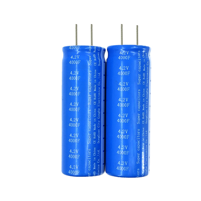 C424000R Lưu trữ năng lượng / Viễn thông / Siêu tụ điện năng lượng mặt trời Tế bào 4.2v 4000f