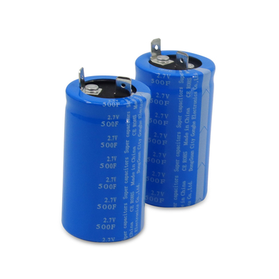 Lug 2.7 Volt 500 Farad Thay Pin Siêu Tụ Điện Xuyên Lỗ