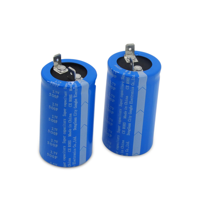 Lug 2.7 Volt 500 Farad Thay Pin Siêu Tụ Điện Xuyên Lỗ