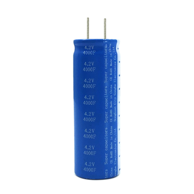 Pin siêu tụ điện 4.2V 4000F cho năng lượng mặt trời Multiscene 24x69Mm