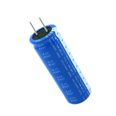 Pin siêu tụ điện 4.2V 4000F cho năng lượng mặt trời Multiscene 24x69Mm