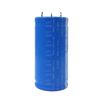 Không có lửa 2.7V 400F siêu tụ điện cho ô tô 35x60Mm Đa dụng