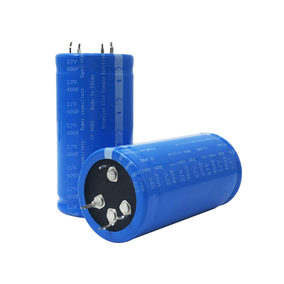 Không có lửa 2.7V 400F siêu tụ điện cho ô tô 35x60Mm Đa dụng