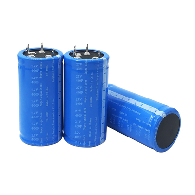 Không có lửa 2.7V 400F siêu tụ điện cho ô tô 35x60Mm Đa dụng