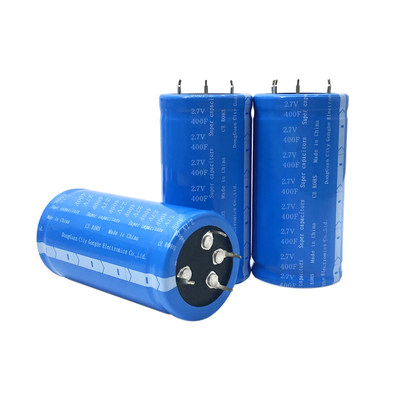Không có lửa 2.7V 400F siêu tụ điện cho ô tô 35x60Mm Đa dụng