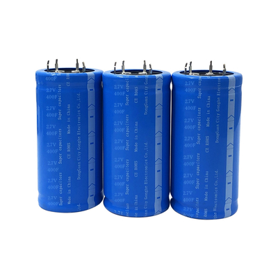 Không có lửa 2.7V 400F siêu tụ điện cho ô tô 35x60Mm Đa dụng