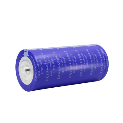 60x136mm Siêu tụ điện Pin 2.7V 3000F Không có cháy nổ Thực tế