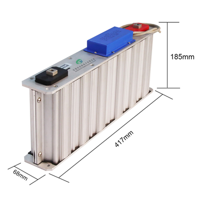 Gói siêu tụ điện Bảng dữ liệu Công suất cao GHT16V500FL Kích thước ： 417 * 68 * 185