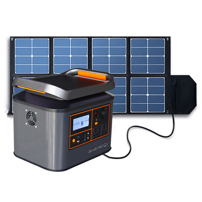Trạm năng lượng mặt trời di động 500W 1000W thiết thực cho cắm trại