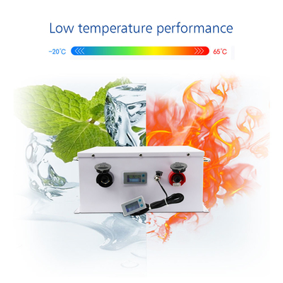 Hệ thống năng lượng mặt trời DC Tụ điện Ngân hàng điện 48V 2100WH Màu bạc bền